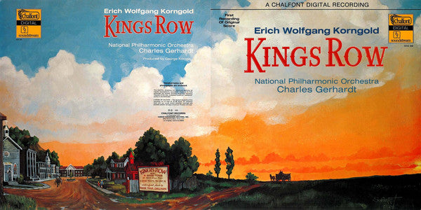 Erich Wolfgang Korngold - National Philharmonic Orchestra, Charles Gerhardt : Kings Row (LP, Album)
