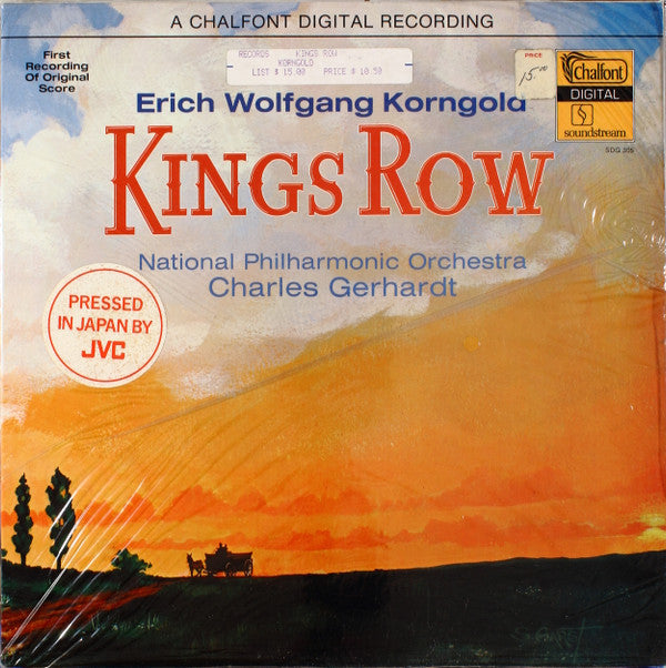 Erich Wolfgang Korngold - National Philharmonic Orchestra, Charles Gerhardt : Kings Row (LP, Album)