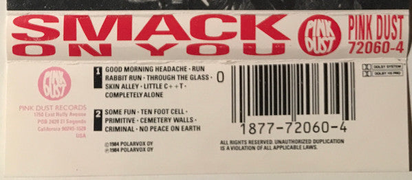 Smack (5) : On You (Cass, Album, Win)