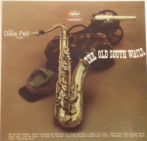 Dave Pell Octet : The Old South Wails (LP, Album, Mono)