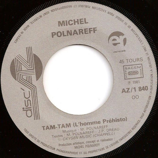 Michel Polnareff : Je T'aime (7", Single)