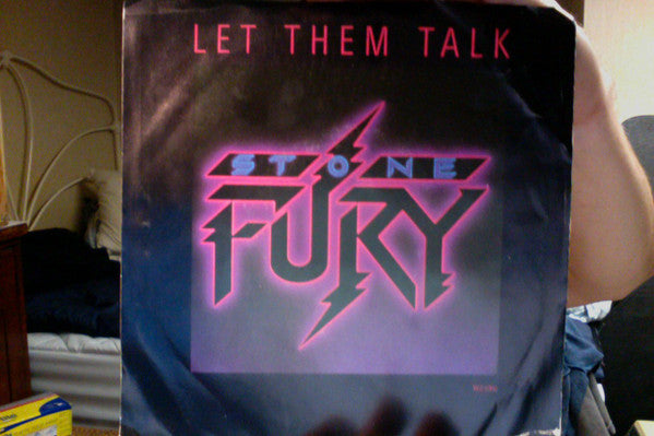 Stone Fury : Let Them Talk (7", Promo)