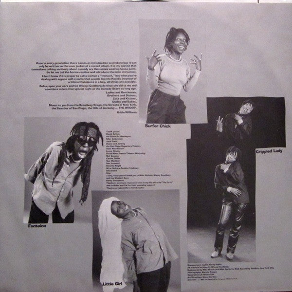 Whoopi Goldberg : Original Broadway Show Recording (LP, Album)