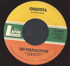 Los Polifaceticos : Cuatro Lagrimas / Chiquitita (7", Promo)