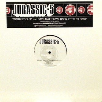 Jurassic 5 : Work It Out / In The House (12", Promo)