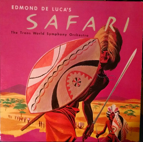 Edmond De Luca, The Trans-World Symphony Orchestra, Heinrich Alster : Edmond De Luca's Safari  (LP, Album, Mono)