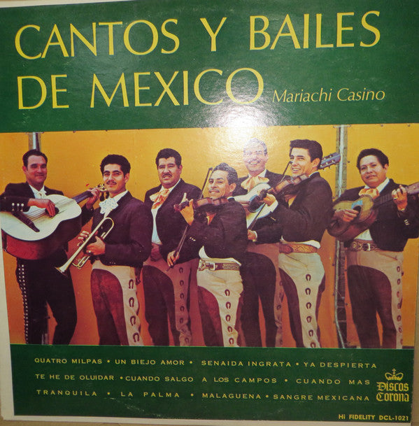 Mariachi Casino : Cantos Y Bailes De Mexico (LP, Album)