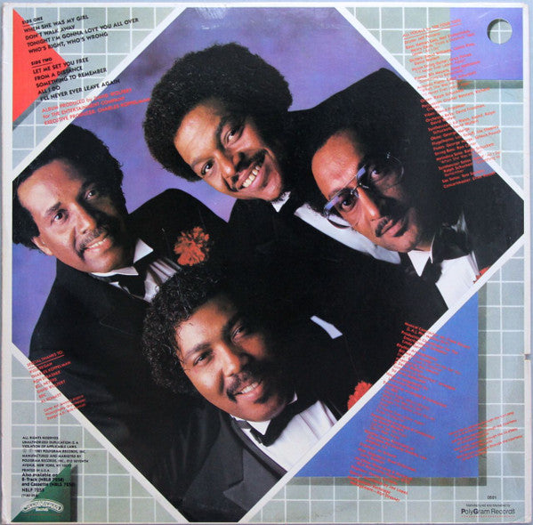 The Four Tops* : Tonight! (LP, Album)