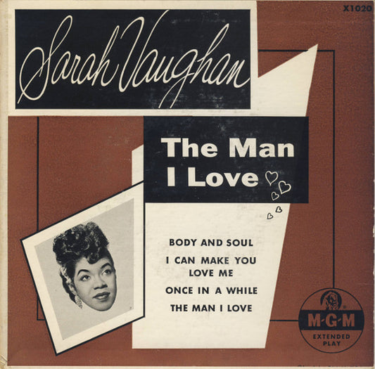 Sarah Vaughan : The Man I Love (7", EP)