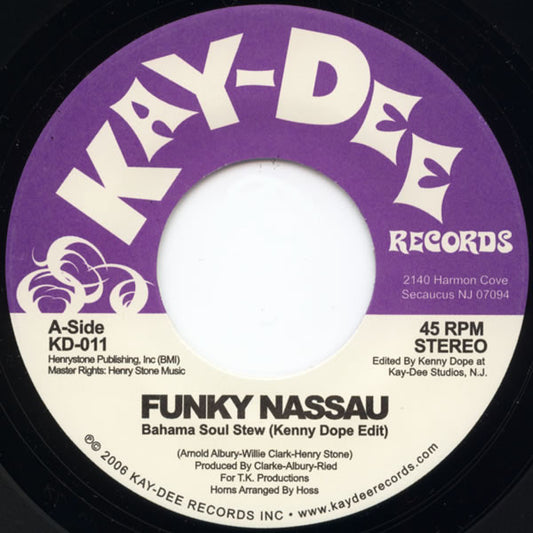 Funky Nassau : Bahama Soul Stew / Look What You Can Get (7", Single)