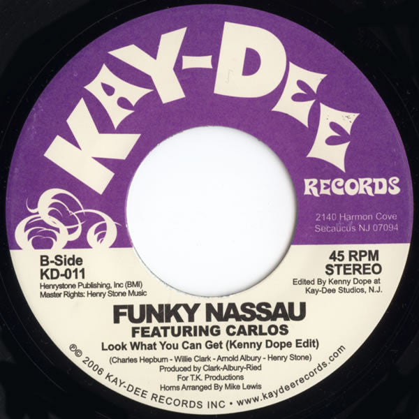 Funky Nassau : Bahama Soul Stew / Look What You Can Get (7", Single)