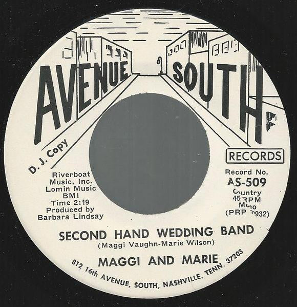 Maggi* And Marie* : Television Widows (7", Mono, Promo)