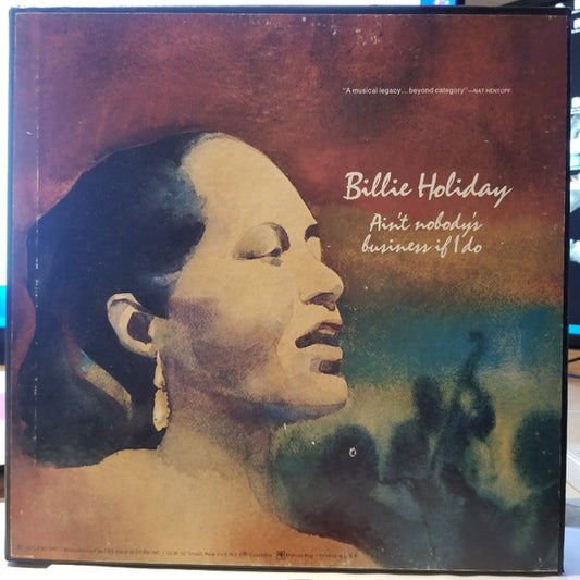 Billie Holiday : Ain't Nobody's Business If I Do (4xLP, Comp + Box)