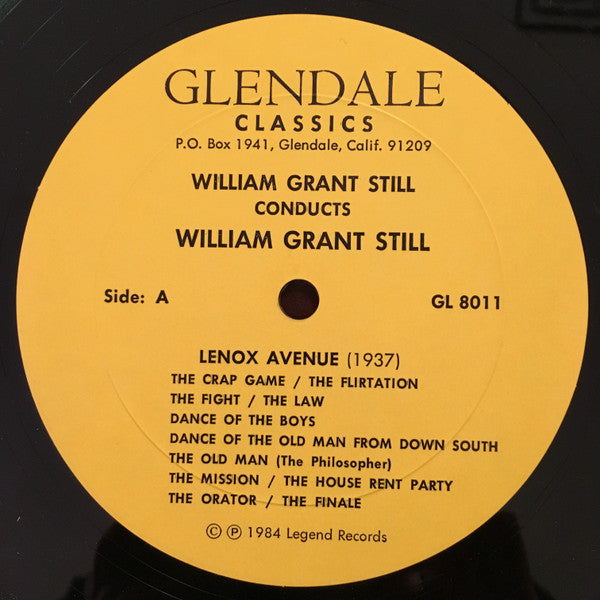 William Grant Still : William Grant Still Conducts William Grant Still (LP, Album)