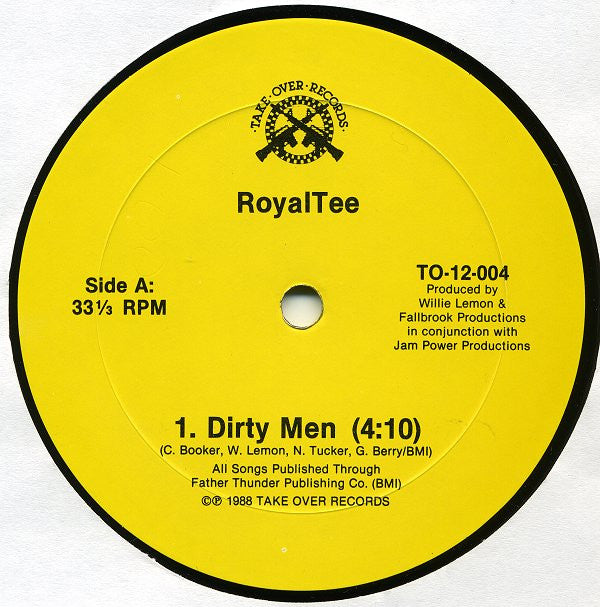 RoyalTee : Dirty Men / Rollin' (12")