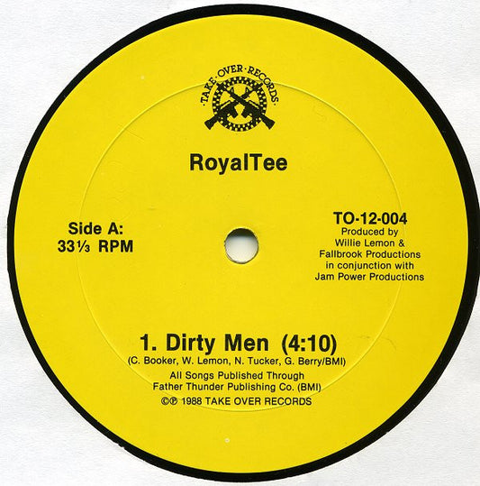 RoyalTee : Dirty Men / Rollin' (12")