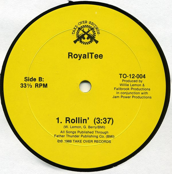 RoyalTee : Dirty Men / Rollin' (12")