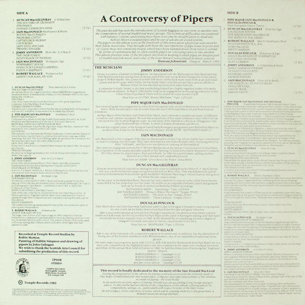 Various : A Controversy Of Pipers (LP)