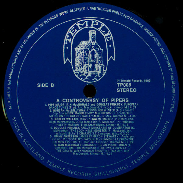 Various : A Controversy Of Pipers (LP)