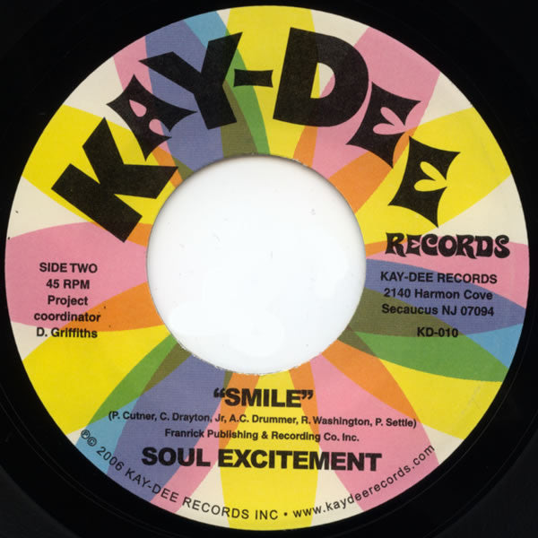 Soul Excitement : Stay Together / Smile (7", Single, RE)