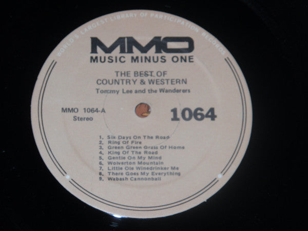 Tommy Lee And The Wanderers : The Best Of Country And Western (LP)