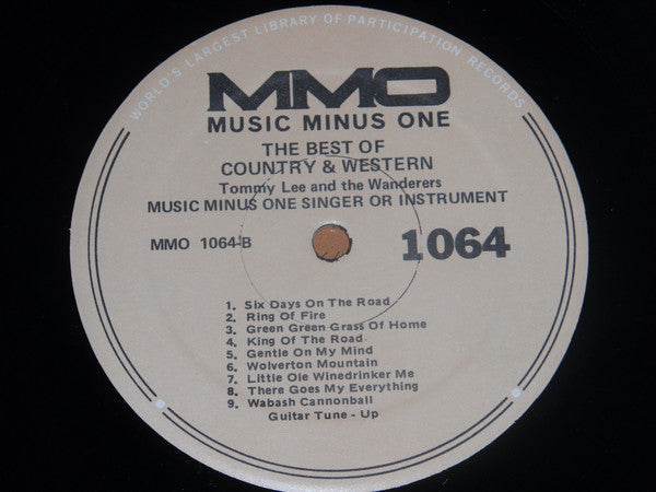 Tommy Lee And The Wanderers : The Best Of Country And Western (LP)