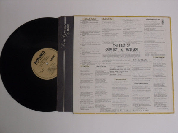 Tommy Lee And The Wanderers : The Best Of Country And Western (LP)