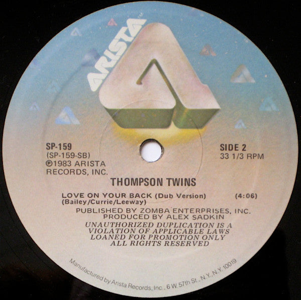 Thompson Twins : Love On Your Side (12", Promo)