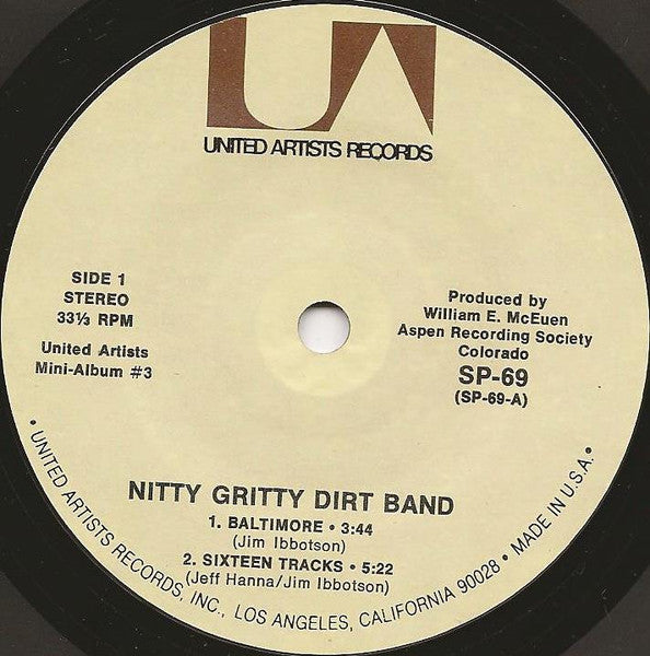 Nitty Gritty Dirt Band : All The Good Times (2x7", MiniAlbum, Gat)