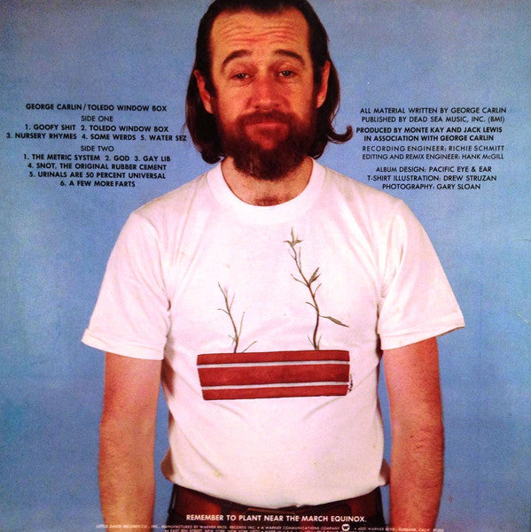 George Carlin : Toledo Window Box (LP, Album)