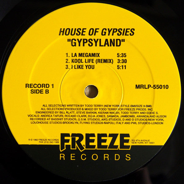 House Of Gypsies : Gypsyland (2xLP)