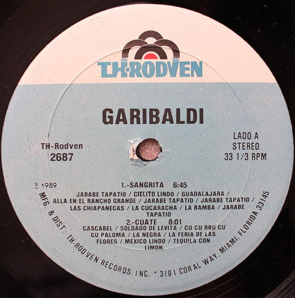 Garibaldi : Garibaldi (LP, Album)