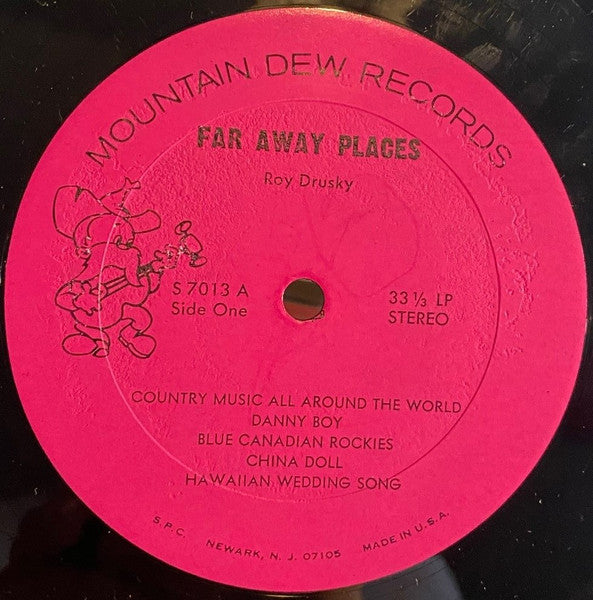 Roy Drusky : Far Away Places - Country Music All Around The World (LP, Album)