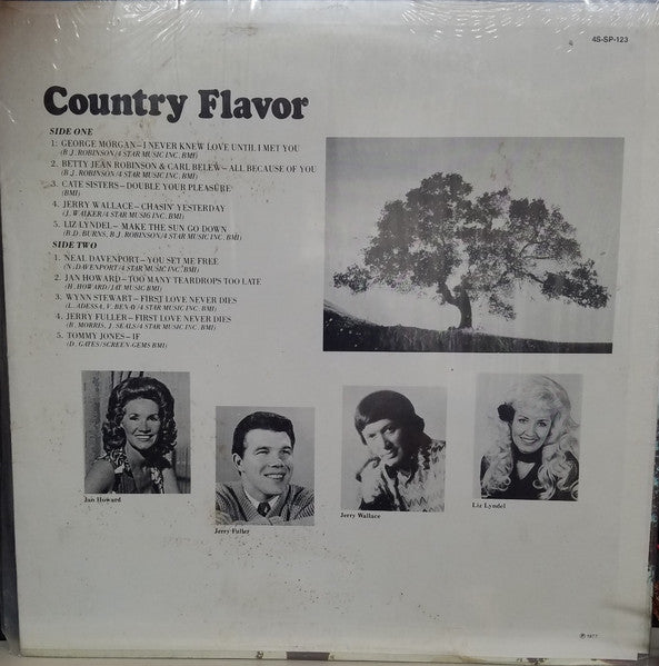 Various : Country Flavor (LP, Comp)