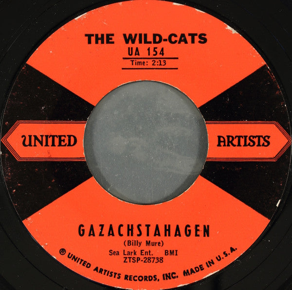 The Wild-Cats : Gazachstahagen (7", Mono, Styrene, Bri)