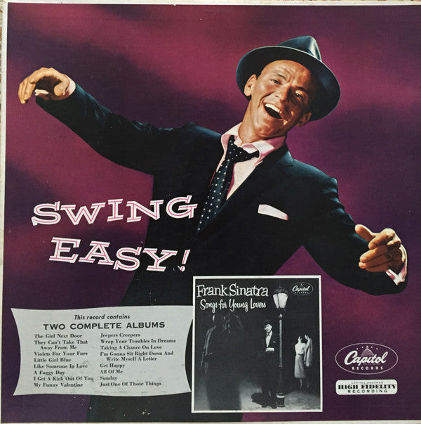 Frank Sinatra : Swing Easy! And Songs For Young Lovers (LP, Comp, Mono, RE)