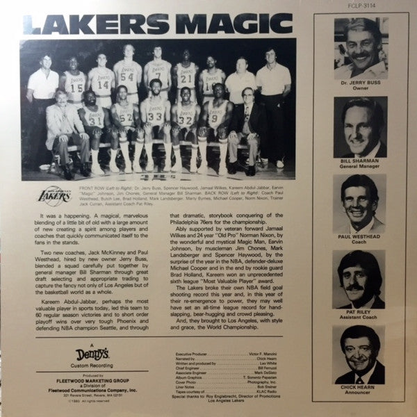 Chick Hearn : Lakers Magic (LP)