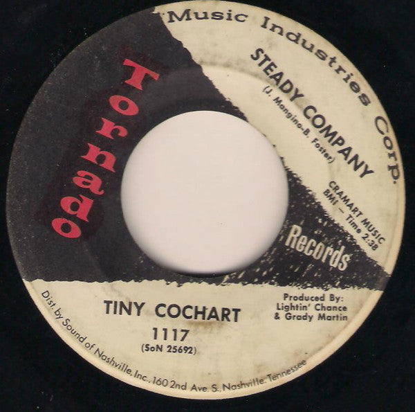 Tiny Cochart : Happy For You, Sad For Me / Steady Company (7", Single)