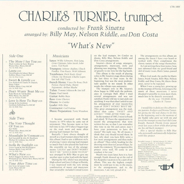 Charles Turner (3) : What's New (LP, Album)