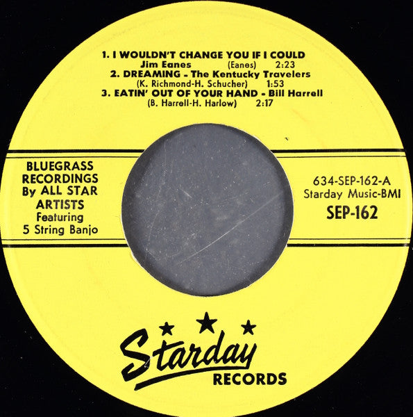 Various : I Wouldn't Change You If I Could  (7", EP, Comp)