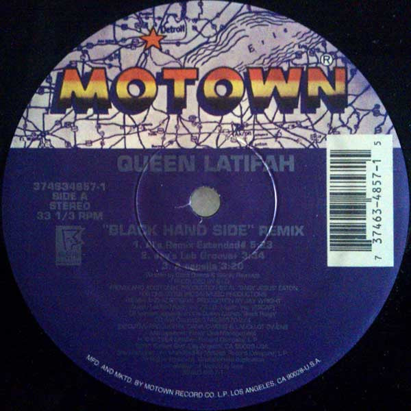 Queen Latifah : Black Hand Side (Remix) (12")