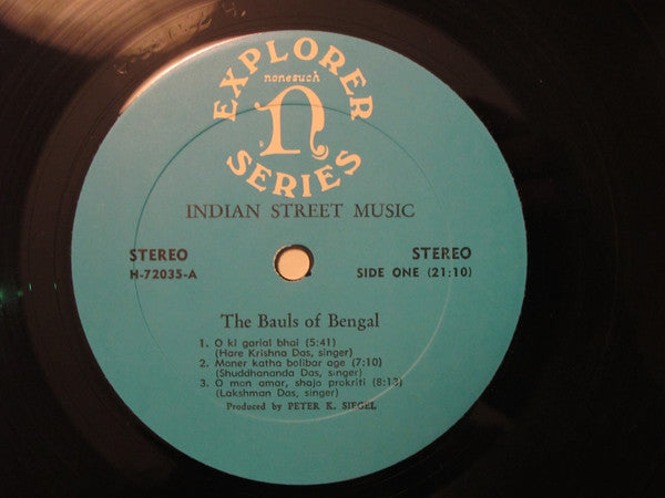 Bauls : Indian Street Music (LP, No )