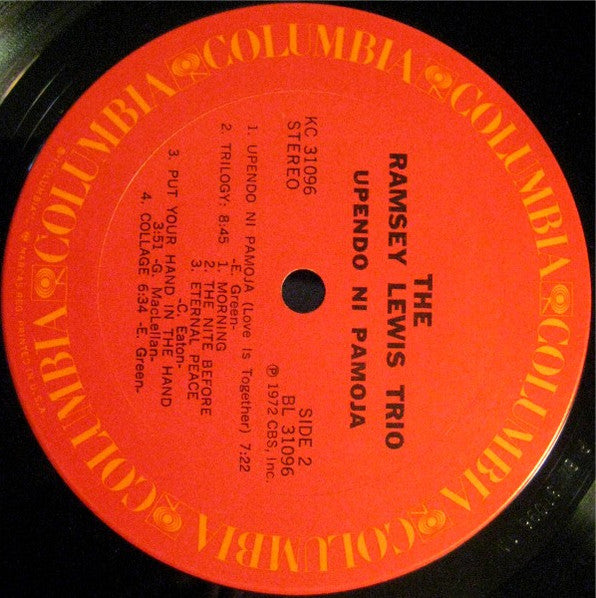 The Ramsey Lewis Trio : Upendo Ni Pamoja (LP, Album, San)