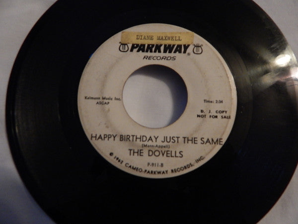 The Dovells : One Potato / Happy Birthday Just The Same (7", Single, Promo)