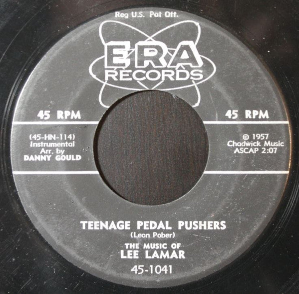 Lee Lamar : Sophia / Teenage Pedal Pushers (7", Single)