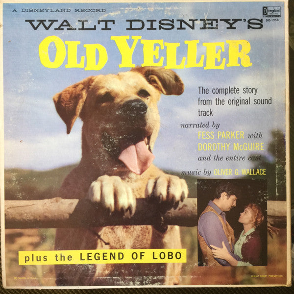 Rex Allen, Fess Parker : The Legend Of Lobo / Old Yeller (LP, Album)