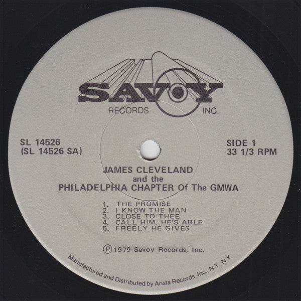 Rev. James Cleveland, The Philadelphia Mass Choir Of The GMWA : The Promise (LP)