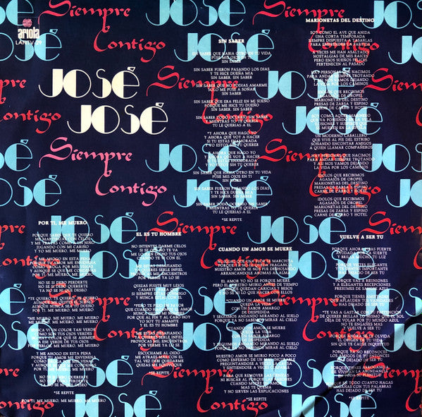 José José : Siempre Contigo (LP, Album)