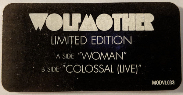 Wolfmother : Woman (7", Ltd, Pic)