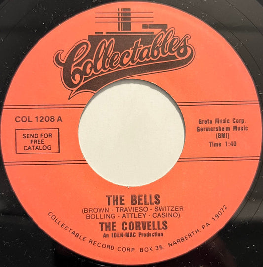 The Corvells : The Bells (7", Single, RE)